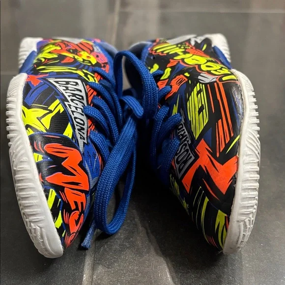 Nemeziz Messi addidas soccer shoes- Blue, Yellow, Red - Picture 13 of 17